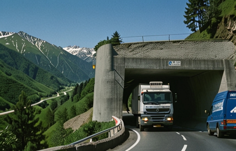 перевозки грузов по Военно-грузинской дороге 